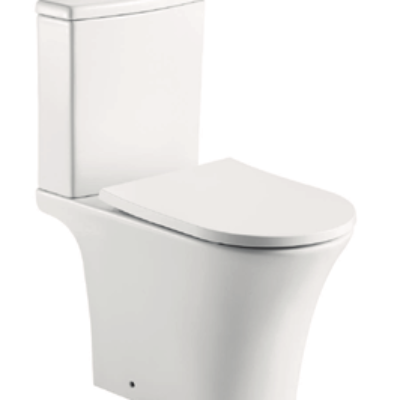 Kameo C/C Rimless WC Pan C/C Cistern with Soft Close Seat