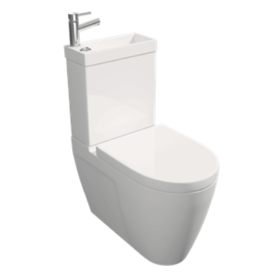 Additional Sanitaryware Combi 2-in-1 WC and Basin