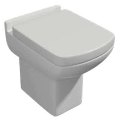 Back to Wall Pans Pure BTW WC Pan Soft Close Seat