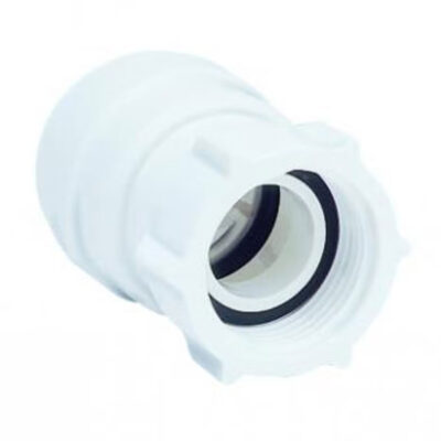 10mm x 1/2″ Speedfit Female Coupler Tap Connector White