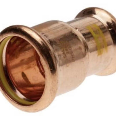 Pressfit Gas 22mm x 15mm Reducing Coupler