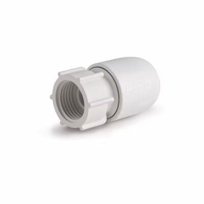 Hep2O Hand-TitanTM tap connector 0.5″x15mm white