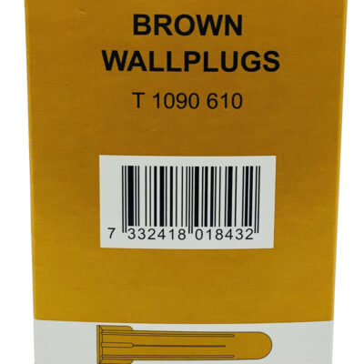 BROWN WALL PLUGS