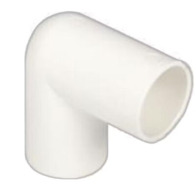 Solvent Overflow 90° Bend White