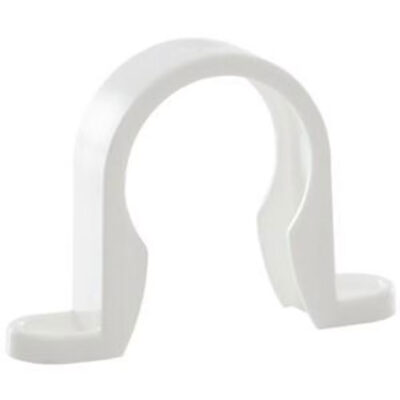 WASTE SOLVENT WELD 40mm PIPE CLIPS WHITE
