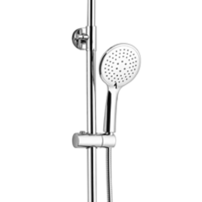 Showering Plan Option 7 Thermostatic Bar Shower With Overhead Drencher And Sliding Handset