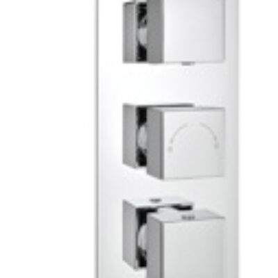 Showering Shower Valves Pure Triple Concealed Thermostatic Valve