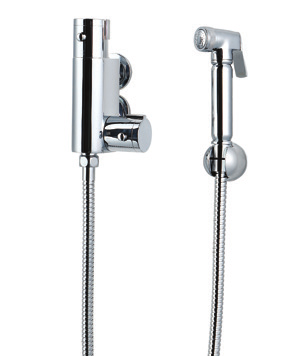 Shower Accessories Douche Kit With Thermostatic Mixing Valve And Brass Spray Head