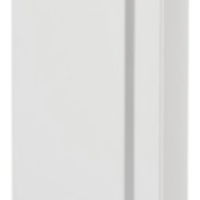 Furniture & Mirrors Purity Wall Mounted Side Unit – White Gloss H 1400 X W 355 X D 250