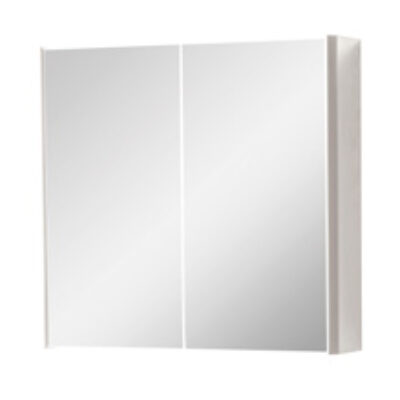 Furniture & Mirrors Arc 600mm Mirror Cabinet – Cashmere H 600 X W 600 X D 160