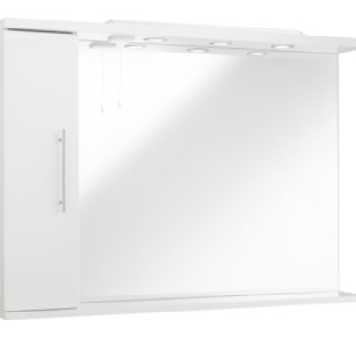 Furniture & Mirrors Encore Mirror With Side Cabinet & Lights Height 750mm