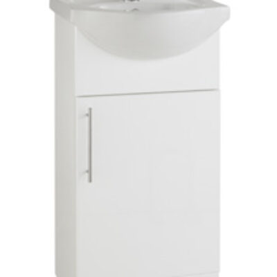 Furniture & Mirrors Encore 450mm Cabinet With Basin Depth 300mm, With Basin 440mm