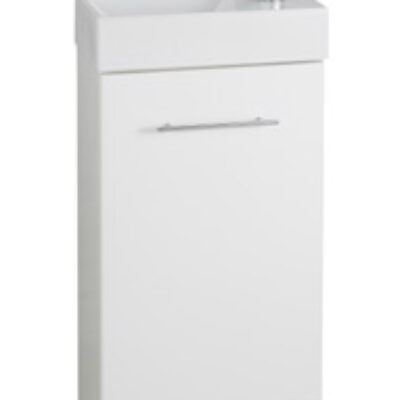 Furniture & Mirrors Encore Cube Cloakroom Unit With Basin 410 X 220mm