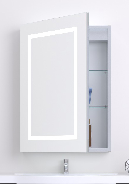 Furniture & Mirrors Reflections Frame 700x500mm Led Mirror Cabinet