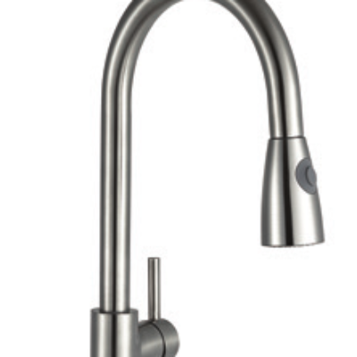 Brassware 160 Bathroom Collection 2022 Kitchen Sink Taps Kitchen Sink Mixer With Pull Out Spray Brushed Steel